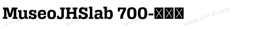 MuseoJHSlab 700字体转换